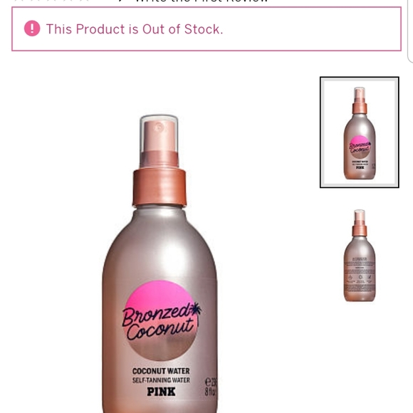 RESERVED🌞VS PINK SELF TANNING WATER - Picture 5 of 8